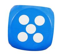 SOPOTUTU Large Jumbo Foam Dice for Learning and Playing Soft Rounded Corner Giant Dice Cube for Classroom Activities and Party Props Safe Enhancing Social Skills