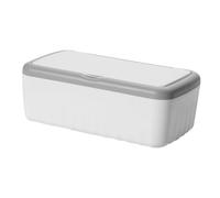 SOPOTUTU Large Plastic Wet Wipe Dispenser Box with Lid Rectangular Refillable Storage Box for Wet Wipes in the Bathroom for Home and Dustproof and Elegant