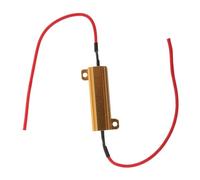 SOPOTUTU LED Load Resistor for Turn Signal Lights Aluminum Shell with High Heat Dissipation Easy Installation Automotive LED Turn Signal Decoding Resistor Preventing Flicker and Warning