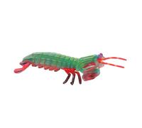 SOPOTUTU Lifelike Mantis Shrimp Toy Figure for Kids, Small Solid Simulation Ocean Animal Model, Educational Marine Creature Playset for Child Learning and Cognitive Development