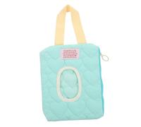 SOPOTUTU Light Green Wipes Bag Portable Baby Small Wipe Holder Cotton Lightweight Dispenser No Strange Smell Travel Storage Organizer Can Be Hung to The Diaper Bag