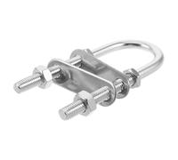 SOPOTUTU M10 Stainless Steel U-Shaped Bolt Marine-Grade Tie Down Hardware Boat Bow Stern Eye Marine Safety U Bolt for Deck Rigging and Fixed Stock