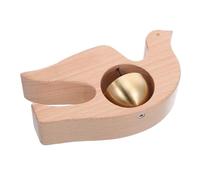 SOPOTUTU Magnetic Wooden Doorbell Chime with Bird Wind Chime Design Loud Crisp Tone Shopkeeper Bell for Restaurant and Retail Store Entry Hanging Decorative Welcome Door Bell for Business