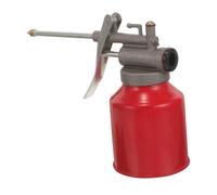 SOPOTUTU Manual Hand Pump Oiler Can Plastic Head High Pressure Engine Lubrication Dispenser for Vehicle Maintenance Oil Filling