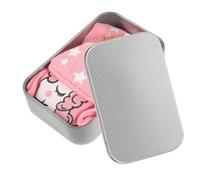 SOPOTUTU Mini Bear Ornament Plush with Pink and Card Soft Brown Stuffed Bear Decoration for Iron and Cloth Material