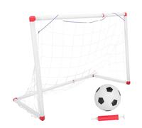 SOPOTUTU Mini Soccer Goal for Portable and Easy Assembly Indoor Football Training Equipment Lightweight Foldable Football Gate to Skills and Athletic Performance