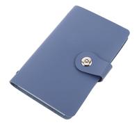 SOPOTUTU Money Saving Binder Cash Organizer Envelope Challenge Book Blue Currency Savings Book for Budget Planning, Currency Storage, and Financial Management