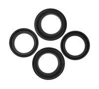 SOPOTUTU Motorcycle Oil Seal and Dust Seal Kit Rubber Front Fork Shock Protector Easy Installation Compatible with Honda