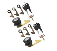 SOPOTUTU Motorcycle Rear Trunk Lock Zinc Alloy Material with Keys 2set with Anti-theft and Enhanced Security Features for Electric Scooter and Motorcycle Storage Case for Touring