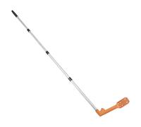 SOPOTUTU Multi-Angle Gutter Cleaning Scooper with Extendable Pole Ladder-Free Gutter Cleaning Tool for Roof Maintenance Rain Scoop for Yard Debris Removal