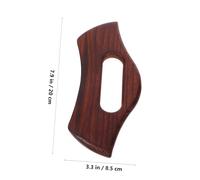 SOPOTUTU Natural Beech Wood Gua Sha Scraping Massage Tool Hand-Polished Ergonomic Body Sculpting Massager for Full Body Muscle Relaxation and Skin Care Decorative Brown Manual