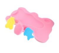 SOPOTUTU Newborn Bath Support Sponge Cushion for Comfort Anti-Skid Bath Mat Pad for Head Neck Body Soft Thickened Sponge Pillow for Gentle Newborn Care