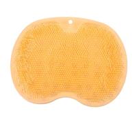 SOPOTUTU Non Skid Suction Foot Scrubber Massage Mat for Home Bathroom Practical Foot Brush Cleaner with Soft Bristles for Dead Skin Removal and Improved Circulation Random Color