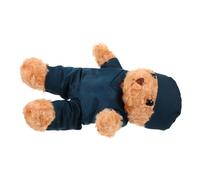 SOPOTUTU Nurse Bear Plush Stuffed Animal in Scrubs Soft Lightweight Graduation Medical Students Travel Companion with Expressive Face and Movable Limbs Collectible