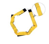 SOPOTUTU Outdoor Teamwork Training Webbing Belt for Players Footsteps Game Prop with Buckle Giant Outdoor Sport Accessory for Cooperative Hiking and Sports Day Activities Random Color