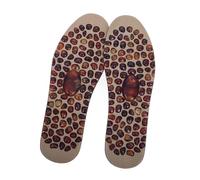 SOPOTUTU Pebble Foot Massage Insoles TPR Material Cobblestone Reflexology Foot Pads for Decompression and Acupressure Therapy Non-Slip for Men and Women