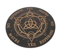 SOPOTUTU Pendulum Dowsing Board Metaphysical Divination Tool for Beginners Witch Altar Decor Birthday Thanksgiving Gift