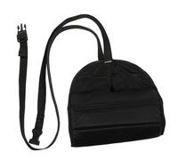 SOPOTUTU Portable Adjustable Foot Hammock for Airplane Travel Soft Memory Footrest Relieves Leg Fatigue Supports Travel Accessory for Flights Buses and Trains