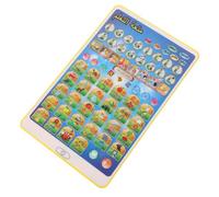 SOPOTUTU Portable Arabic Learning Tablet for Interactive Educational with Cartoon Plaything Early Language Development Vocabulary Expansion and Fun Activities for Boys