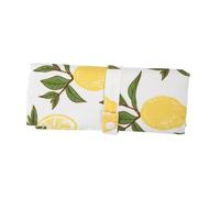 SOPOTUTU Portable Baby Changing Pad Diaper Changing Mat Travel Soft Waterproof Lemon Print Infant Toddler Diaper Cushion for On-The-go Newborns