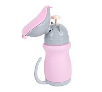 SOPOTUTU Portable Emergency Urinal Bottle Leak Lightweight Travel Toilet for Car Trips with Cute Cartoon Design for Boys