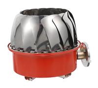 SOPOTUTU Portable Mini Lotus Windproof Gas Camp Stove Small Size Outdoor Cooking Range for Camping Hiking Picnic