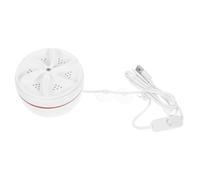 SOPOTUTU Portable Mini USB Washing Machine 30w Turbo Laundry Washer for Travel, Dorm, Apartments Rvs - Compact Portable Clothes Washer with On/off Switch, for Small Loads and Business Use