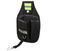SOPOTUTU Portable Small Tool Organizer Waist Bag with Reflective Strip Lightweight Oxford Cloth Tool Storage Pouch for Electricians Travel Outdoor Camping Multipurpose Tradesmen Carrying