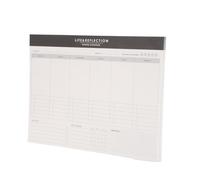 SOPOTUTU Portable Weekly Planner Notepad with Writable Task Organizer Sections for School Work Daily Schedule Management Compact To-do List Notebook for Efficient Goal Tracking and Planning