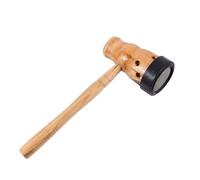 SOPOTUTU Portable Wooden Moxibustion Box for Acupuncture Point Therapy Durable Handheld Moxa Stick Burner with Heat Insulation Mesh Suitable for Neck Back Abdomen and Waist Moxibustion