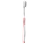 SOPOTUTU Postpartum Soft Bristle Silicone Toothbrush for Adults Gentle Oral Cleaning Lightweight Portable Design Pregnancy Gum Care Practical Dental Hygiene Tool