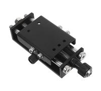 SOPOTUTU Precision Adjustable Metal Tool Bracket with Linear Slide Rails for Cnc Engraving Machines Vertical Lift Mount for Focus Calibration Robust Stability Easy Installation and