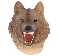 SOPOTUTU Realistic High Plateau Wolf Hand Puppet Parent Interactive Early Education Puppet for Fun Role Playing and Storytelling Companion