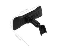 SOPOTUTU Rear View Mirror Back Plate Panel with Dash Cam Mount Arm for Car Dvr Secure Vehicle Specific Clip for Stable Fit Compatible with Private Cars Taxis and Ridesharing Vehicles