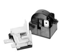 SOPOTUTU Refrigerator Freezer Overload Protector Pin Thermal Overheat Compressor Starter Replacement Iron Cooling System Safety Device