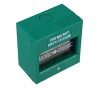 SOPOTUTU Resettable Emergency Release Switch Manual Call Point Break Glass Fire Exit Button for Traditional Systems Compatible with Quick Manual Alarm Activation Safety Exit Control