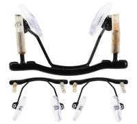 SOPOTUTU Rimless Glasses Nose Bridge Support Pads 3pcs Hanging Single Hole Frameless Eyeglass Nose Bridge Replacement for Glasses Maintenance and Repair