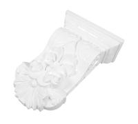 SOPOTUTU Roman Column Corbel Decorative High Density Abs Wall Bracket with Delicate Carved Details for Interior and Exterior Home Adornment European Style Living Decor