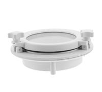 SOPOTUTU Round Window Hatch Circular Porthole with Leak-preventing Seal Corrosion-resistant Cabin Replacement for Rvs Yacht Vessels