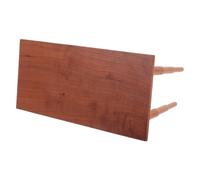 SOPOTUTU Scale Cherry Wood Furniture Bar Table Smooth Finish for Dollhouse Accessories Imaginative Play and Collectors