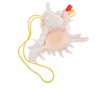 SOPOTUTU Screw Angle Whistle Blowing Horn Whistles Decorative Noise Maker Emergency Whistle Large Seashells Shell Trumpet with Lanyard Women Noise Whistles Shells for Decoration Conch