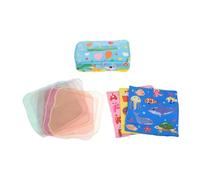 SOPOTUTU Sensory Plush Tissue Box for Finger Exercise Safe Simulation Learning Plaything Enhances Hand-eye Coordination and Logical Thinking Skills for Hands