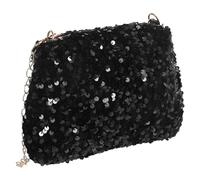 SOPOTUTU Sequin Glitter Bag Small Square Crossbody Purse with Versatile Wear Options for Women Prom and Social Gatherings