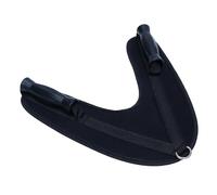 SOPOTUTU Shape Ab Harness Strap for Abdominal Workout Nylon PVC Fitness Accessory with Wide Padded Support for Neck Shoulder Back Protection for Home Gym and Professional Use