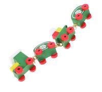 SOPOTUTU Small Train Ornaments Miniature Doll House Craft Christmas Decorations Train Gifts around The Christmas Tree