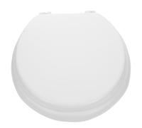SOPOTUTU Soft Foam Toilet Seat Replacement Thickened Padded Cover with Construction Comfortable Support for Bathroom Use White O U Shape