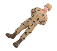 SOPOTUTU Soldier Figurines Desktop Soldier Statues for Scene Layout and Decoration Movable Action Figures for Bookshelves Mantelpieces and Educational Collectibles