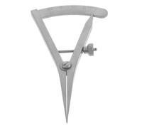 SOPOTUTU Stainless Steel Eyelid Measuring Ruler Double Eyelid Surgery Tool Eye Measurement Gauge