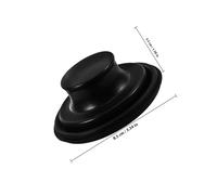 SOPOTUTU Stainless Steel Kitchen Sink Drain Plug Stopper for Garbage Disposal Secure Fit Cover Sink Stopper Preventing Clogs and Debris Build-up Practical Kitchen Drain Protector