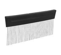 SOPOTUTU Stainless Steel Texture Comb Wall Pattern Maker Tool for DIY and Professional Use Wide Artistic Texture Comb with Linen Effect Painting Function Graining Scraper for Decorative